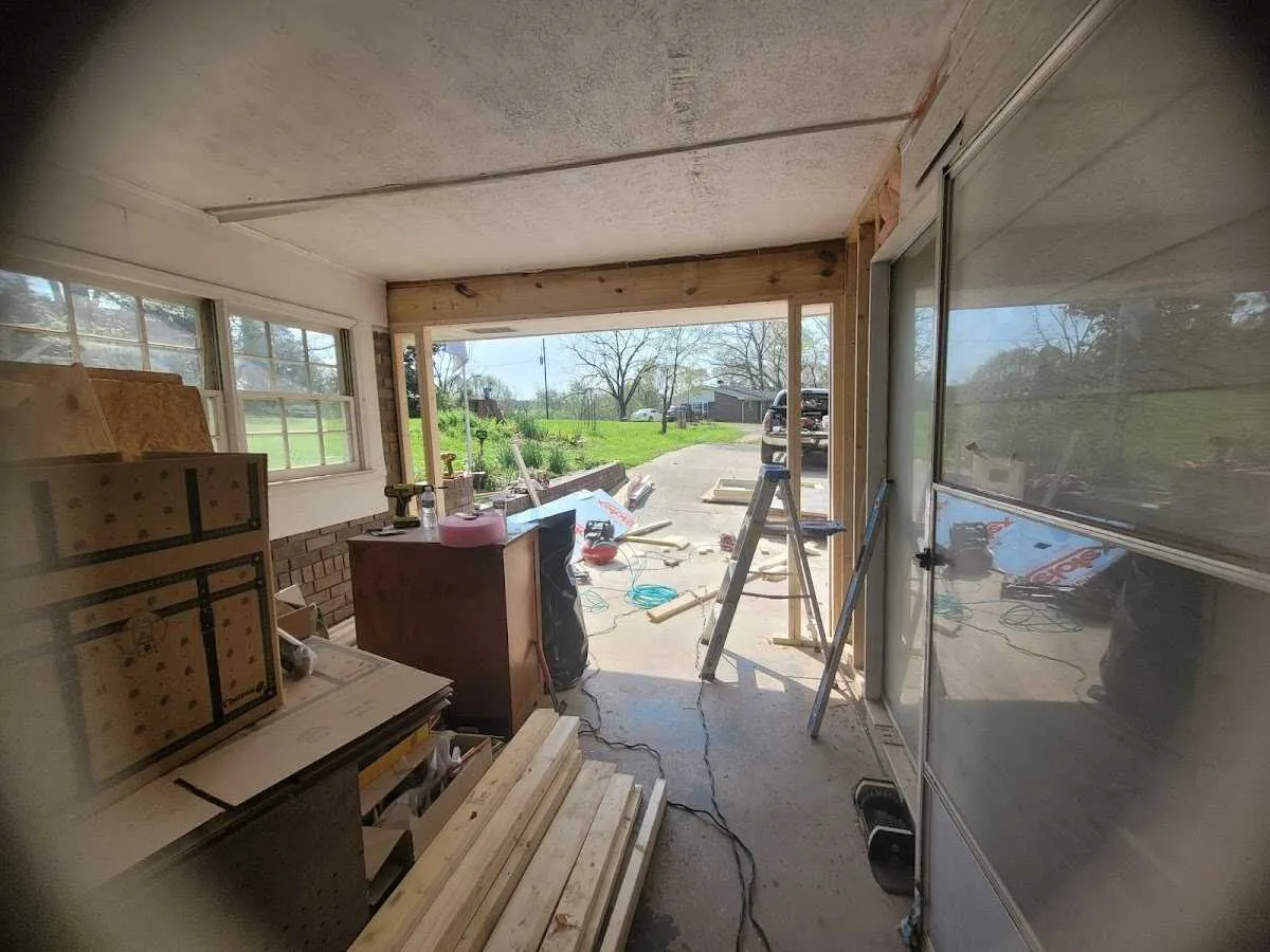 Air movers and dehumidifier for Water Mitigation Services in Buxton